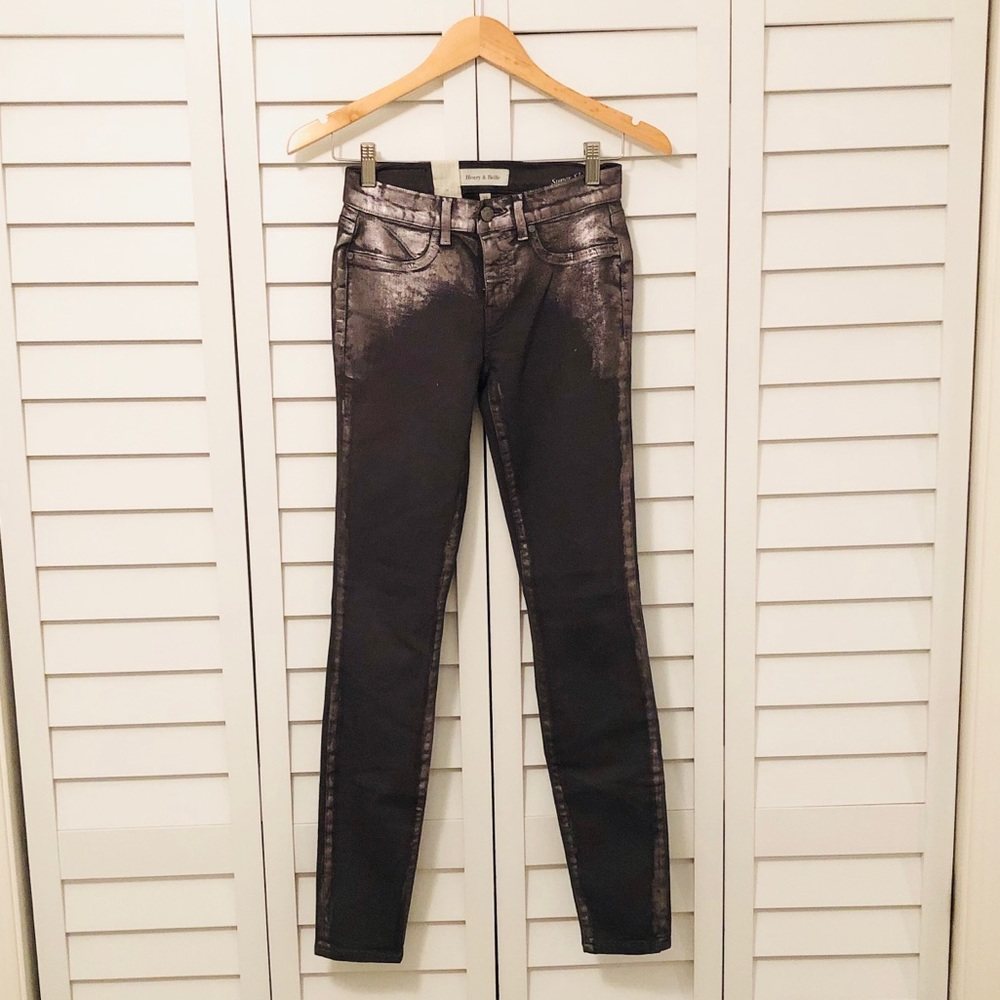 Henry & Belle Super Skinny Ankle Jeans